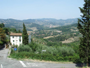 のどかなイタリアの田園風景