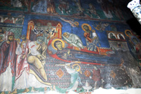カストリア（北ギリシア）、パナギア・マヴリオティッサ修道院　「聖母の眠り」 