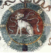 マスチフ犬の紋章