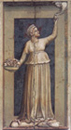 ジョット　スクロヴェニー礼拝堂壁画「慈愛」1306年　パドヴァ　スクロヴェーニ礼拝堂