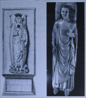 ジャン・ド・リエージュ　シャルル5世心臓用墓碑（旧ルーアン大聖堂）デッサン　ロジェ・ド・ゲニエールによる素描（18世紀）パリ　国立図書館版画素描室