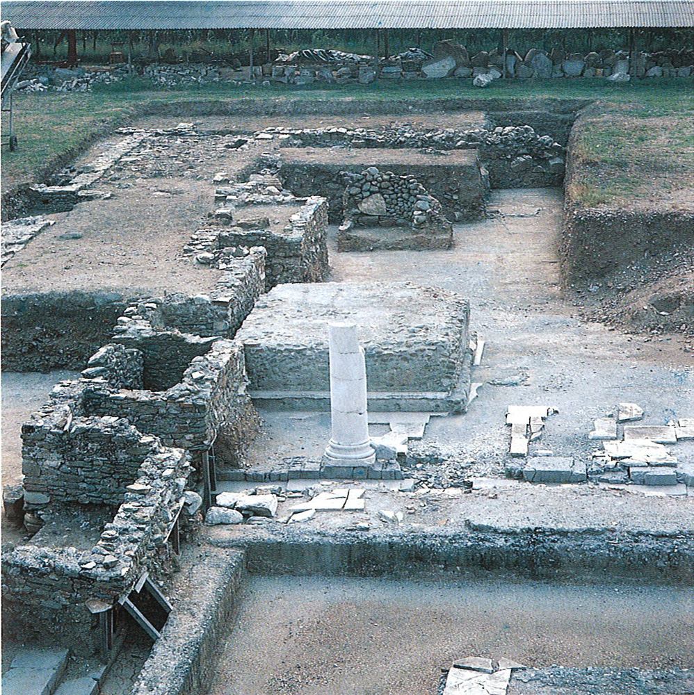 KO 様専用 イタリア製 古代ローマレリーフ大理石置き台