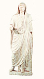 大神官アウグストゥス像　ローマ国立博物館
