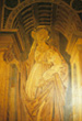 「愛徳」の擬人像  フェデリーコ・ダ・モンテフェルトロのストゥディオーロ（南面）（ウルビーノ）